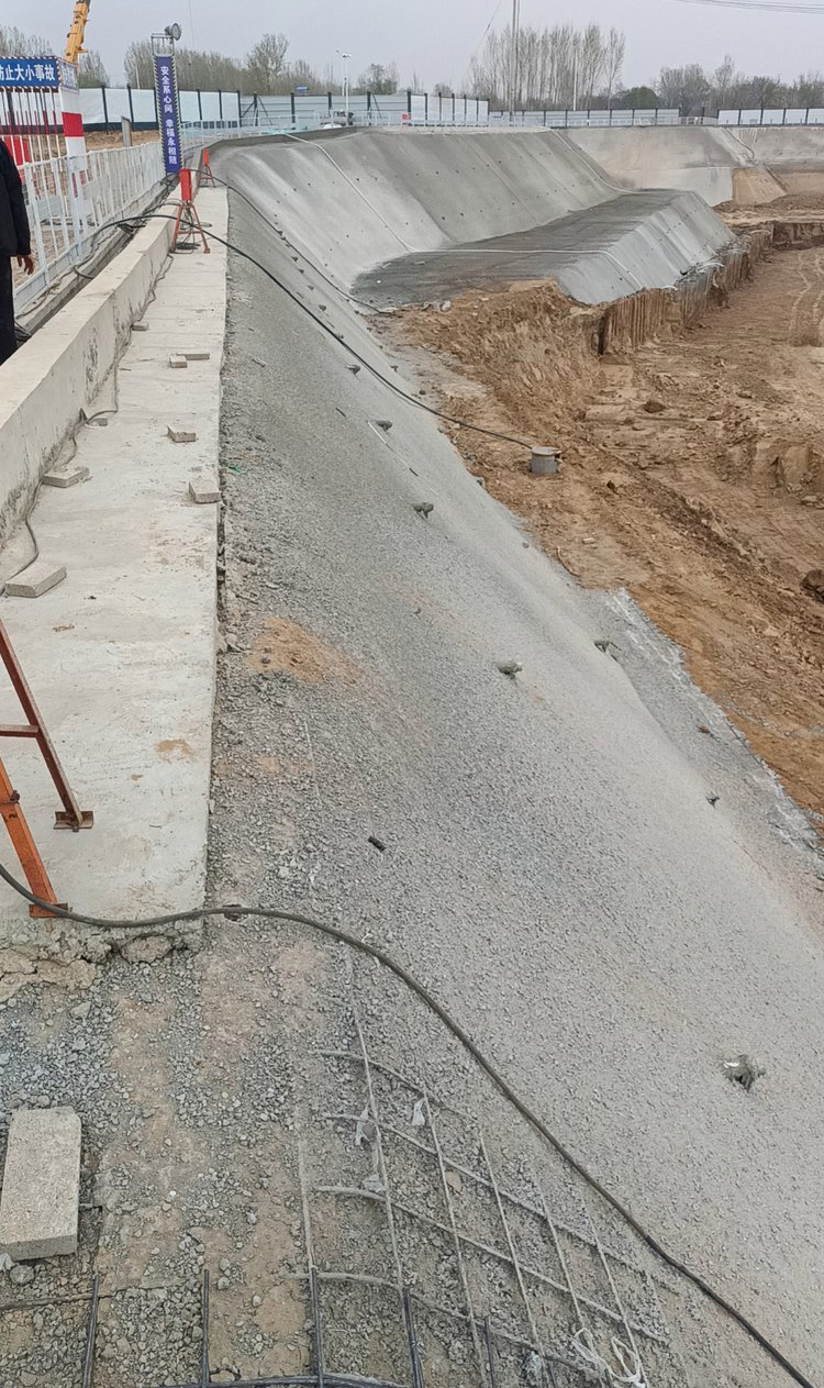日照挂网喷浆